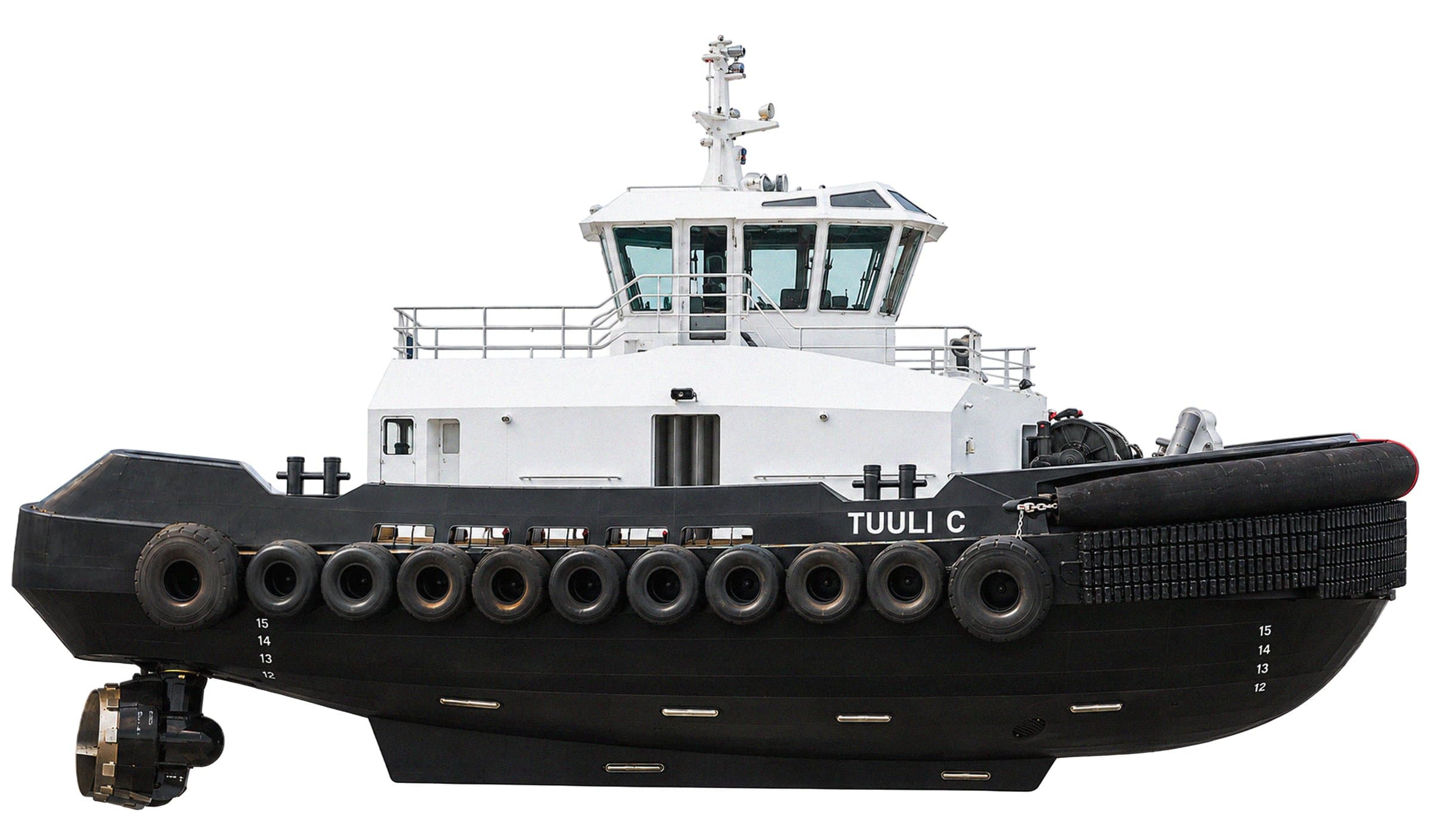 Side profile of Tuuli C