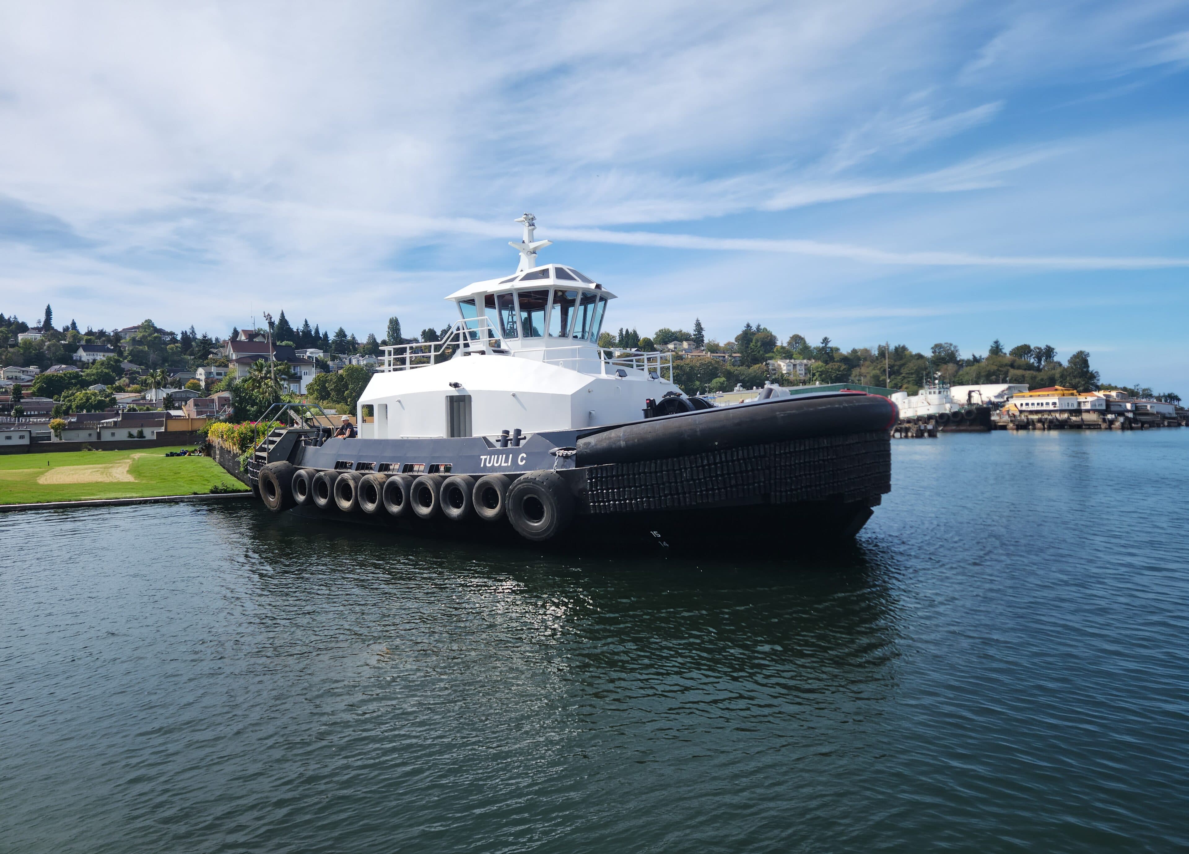Tuuli C docked in Seattle
