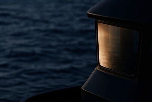 A photograph of a tugboat.