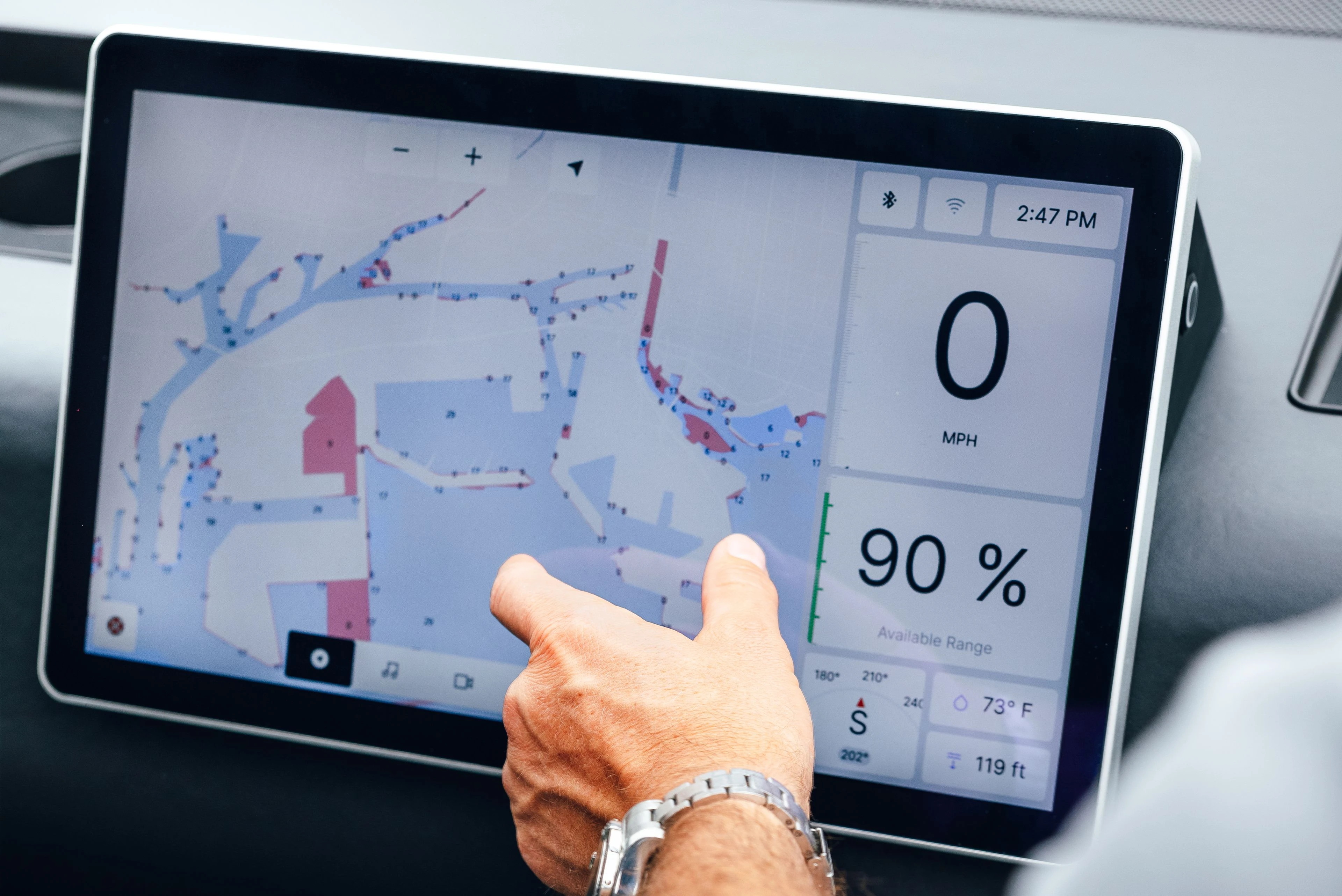 The Coolest Touchscreen On the Water
